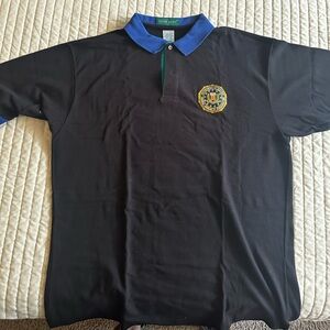 FBI embroidered logo vintage polo circa 1995